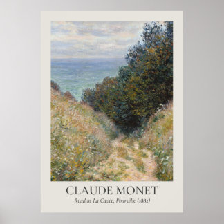 Poster Taxa ISO de Claude Monet Vintage Wall Art