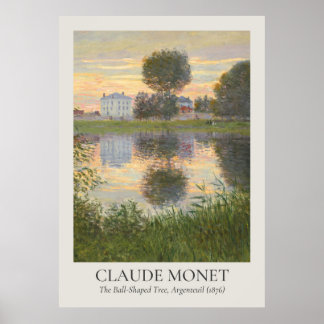 Poster Taxa ISO de Claude Monet Vintage Wall Art
