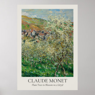 Poster Taxa ISO de Claude Monet Vintage Wall Art