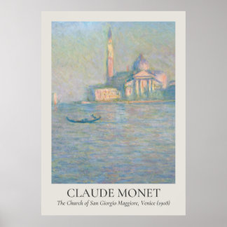 Poster Taxa ISO de Claude Monet Vintage Wall Art