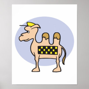 Pôster táxi camelo