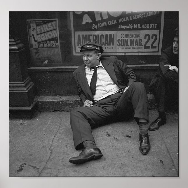 Poster Taxi Driver na Rua Louis Riverfront (Frente)