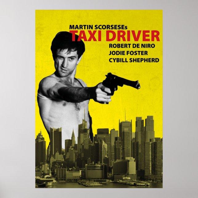 Poster Taxi Driver Travis Bickle (Frente)