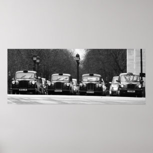 Pôster Táxis de Londres