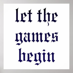 Poster Taylor Swift Deixa Os Jogos Começarem