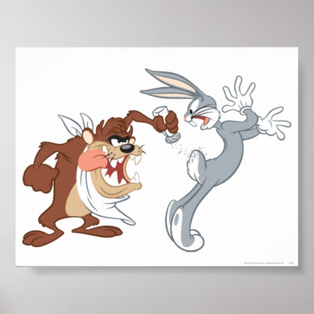 Poster TAZ™ e INSETOS BUNNY™ (Frente)