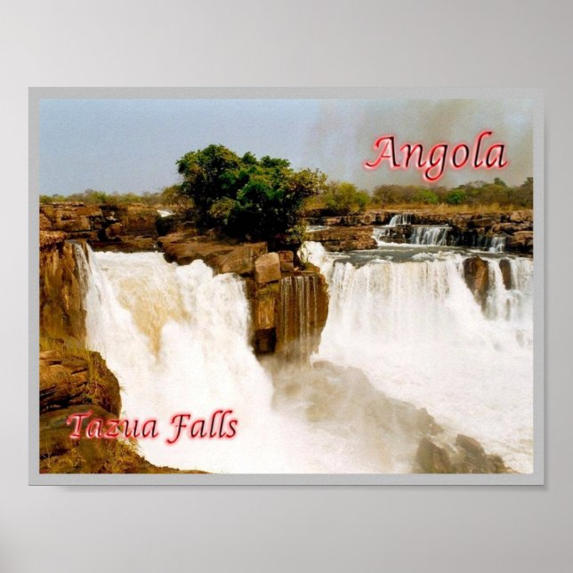 Poster Tazua Falls - (Frente)