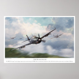 Pôster TBF/M "Avenger"