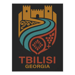 Pôster Tbilisi Geórgia