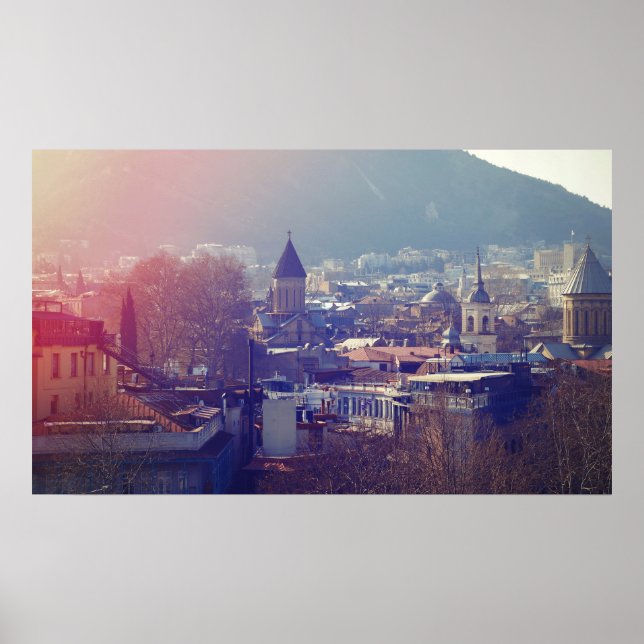 Poster Tbilisi Georgia (Frente)