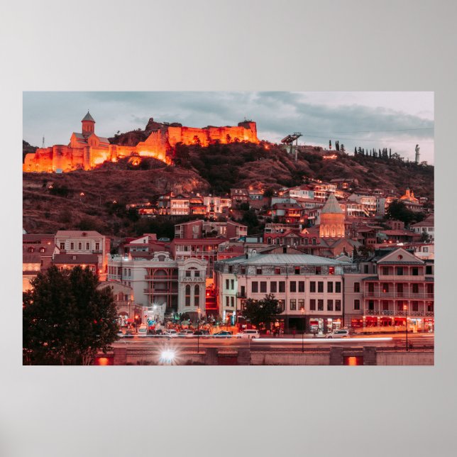 Poster Tbilisi Georgia Sakartvelo (Frente)