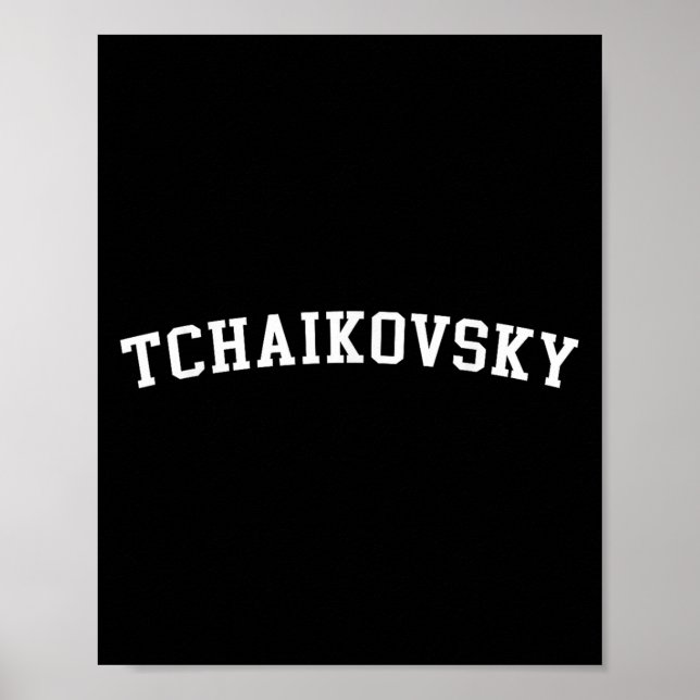 Poster Tchaikovski (Frente)