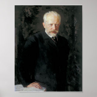 Pôster Tchaikovsky Portrait