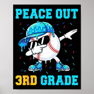 Poster Tchau 3ª Série Segunda Formatura de Beisebol
