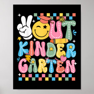 Poster Tchau Jardim de Infância Sorriso Hippie Último Dia