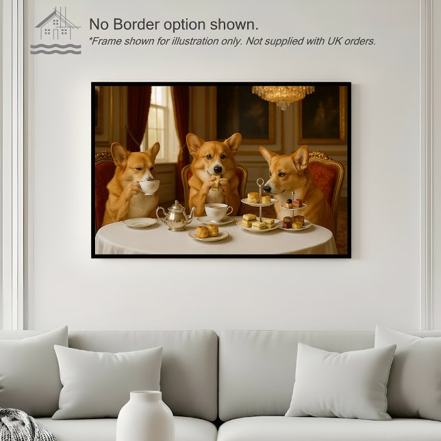 Poster Tea at the Palace - Wall Art Print (Criador carregado)