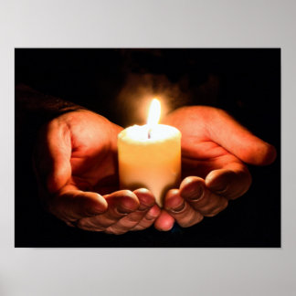 Poster Tea Light Holiday