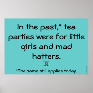 poster "Tea Party"