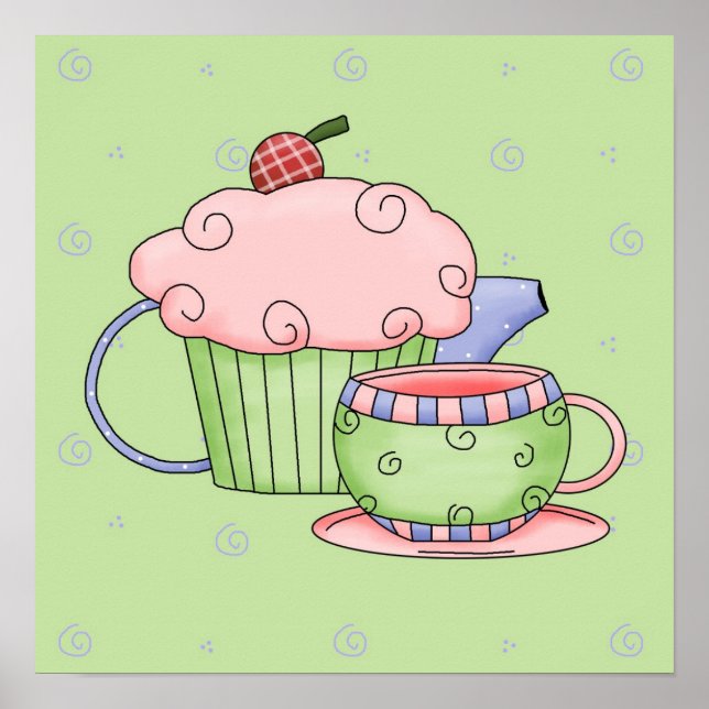 Poster Tea Party (Frente)