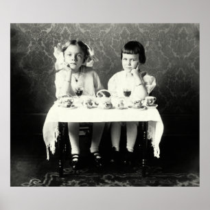 Pôster Tea party de 1900 namoradas