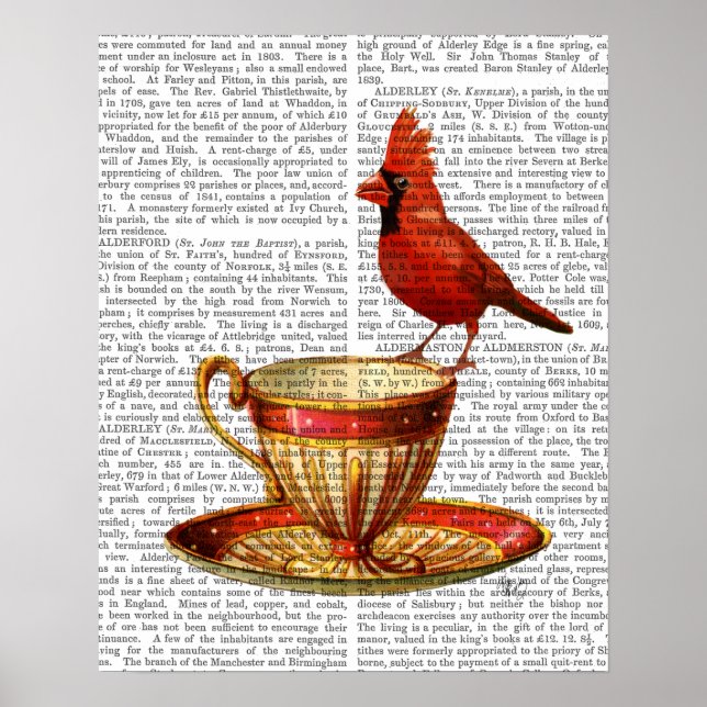 Poster Teacup And Red Cardinal (Frente)
