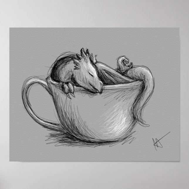 Poster Teacup Dragon (Frente)