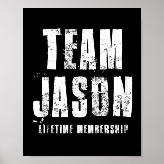 Poster Team Jason Motivational Insrational Proud Family  (Frente)