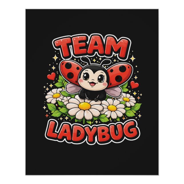 Pôster Team Ladybug (Frente)