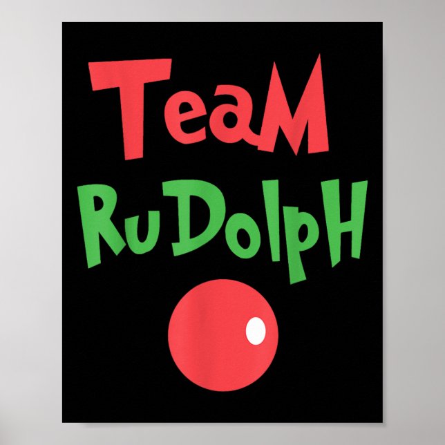 Poster Team Rudolph - Rudolph The Red Nose Reindeer  (Frente)