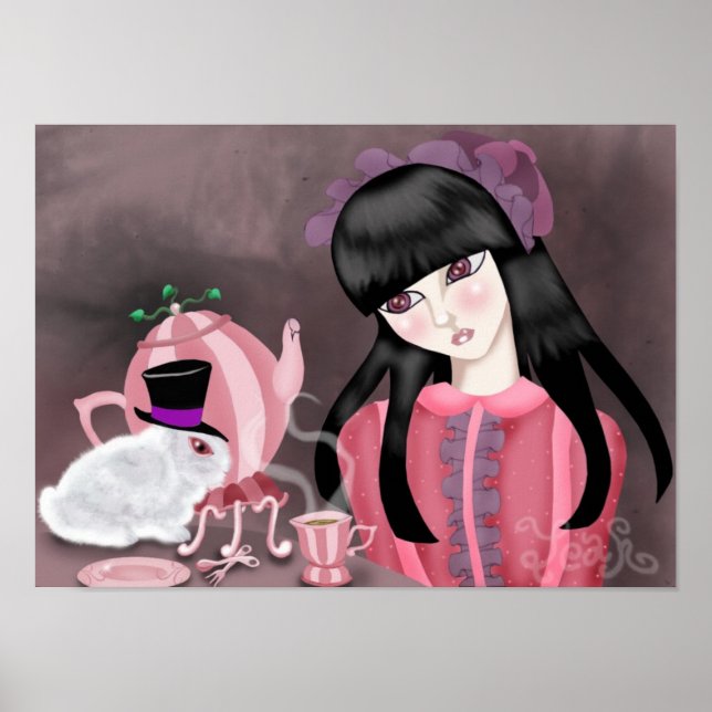 Poster Teaparty Bunny (Frente)