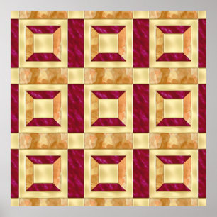 Poster Teatro Art Deco