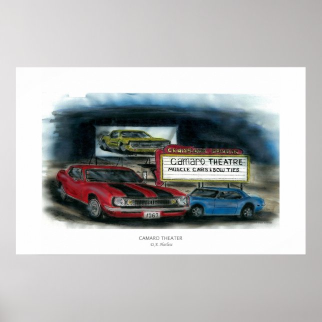 Pôster Teatro Camaro (Frente)