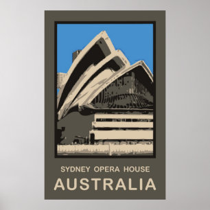 Poster Teatro da ópera de Austrália Sydney