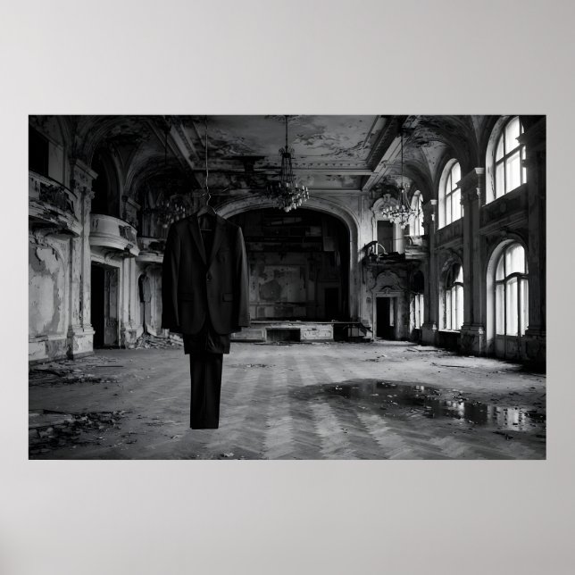 Poster teatro de drama  (Frente)
