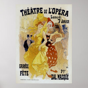 Pôster ~ Teatro de L'Opera de Jules Cheret