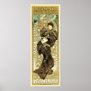 Poster Teatro de Renascença LORENZACCIO
