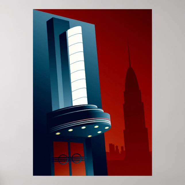 Pôster Teatro Deco (Frente)