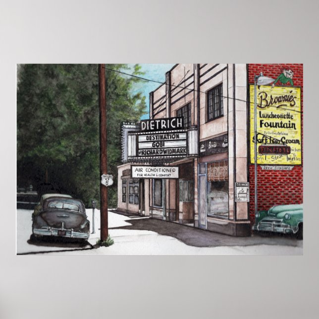 Pôster teatro dietrich por dlee (Frente)