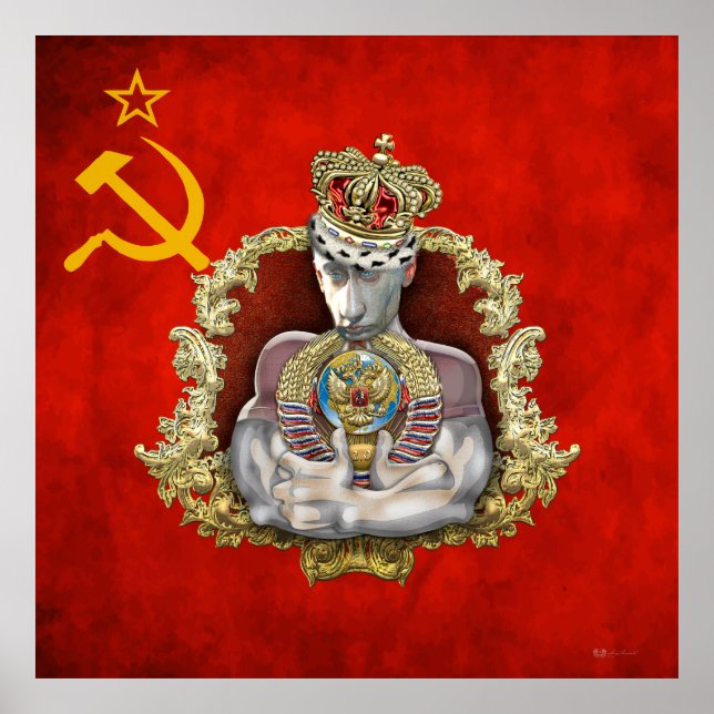 Pôster Teatro do Absurdo - Sonho de Putin - URSS 2.0 (Frente)