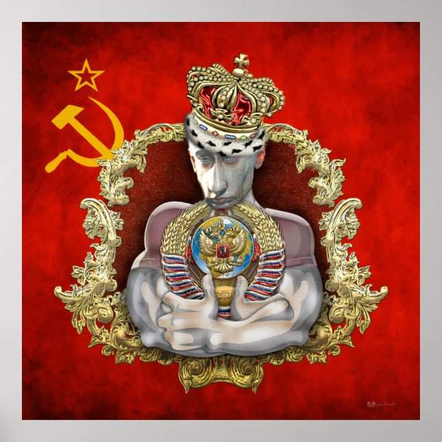 Poster Teatro do Absurdo - Sonho de Putin - URSS 2.0 (Frente)