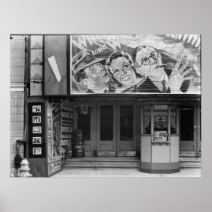Poster Teatro Liberdade, Nova Orleans, 1935