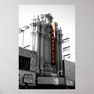 Poster Teatro Los Angeles
