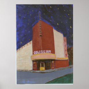 Poster Teatro Nova Orleães do coliseu