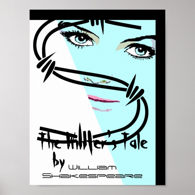Pôster Teatro O jogo de palha do inverno William Shakespe (Frente)