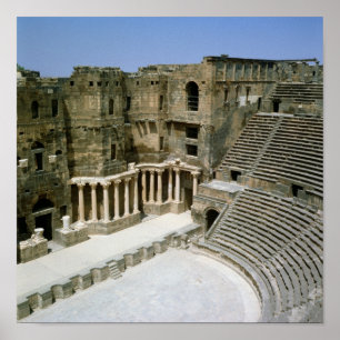 Poster Teatro romano em Bosra, Syria