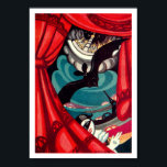 Poster Teatro Vintage Art Deco Bat<br><div class="desc">Este é um impressão de uma vintage de 1922 Art Deco Bat Theater em Moscou,  melhorado digitalmente,  por Sergei Soudeikine.</div>
