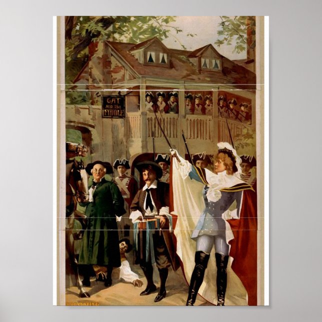 Pôster Teatro Vintage Highwayman (Frente)