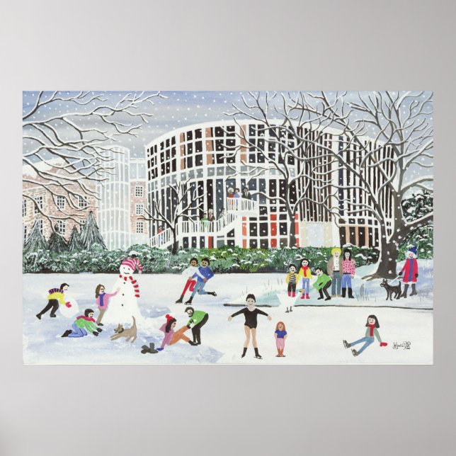 Pôster Teatro Yvonne Arnaud (Frente)