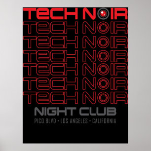 POSTER TECH NOIR