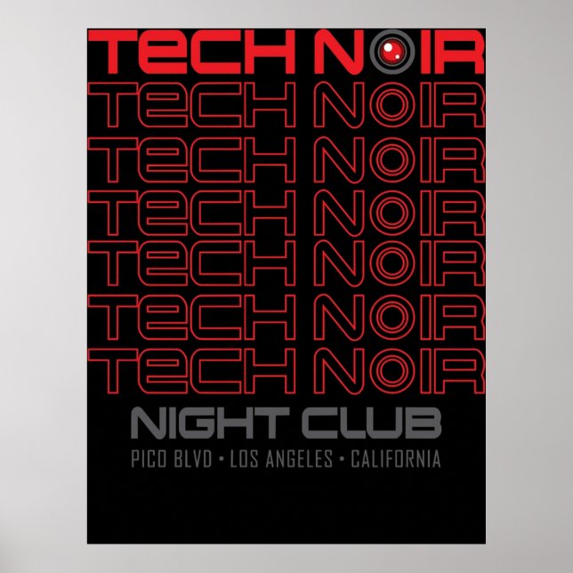 POSTER TECH NOIR (Frente)
